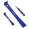 WORKPRO Pry Bar and Nail Punch Set, 5-1/2" Mini Pry
