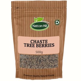 Chaste Tree Berries (Agnus Castus) 500g by Hatton Hill - Ideal for Herbal Teas
