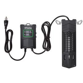 HiTauing Aquarium Heater, Upgrade AP01 300W/500W/800W/1000W Fish Tank Heater with Intelligent IC Chip Controller-Fast Heating, Precise Temperature Control for Saltwater and Freshwater