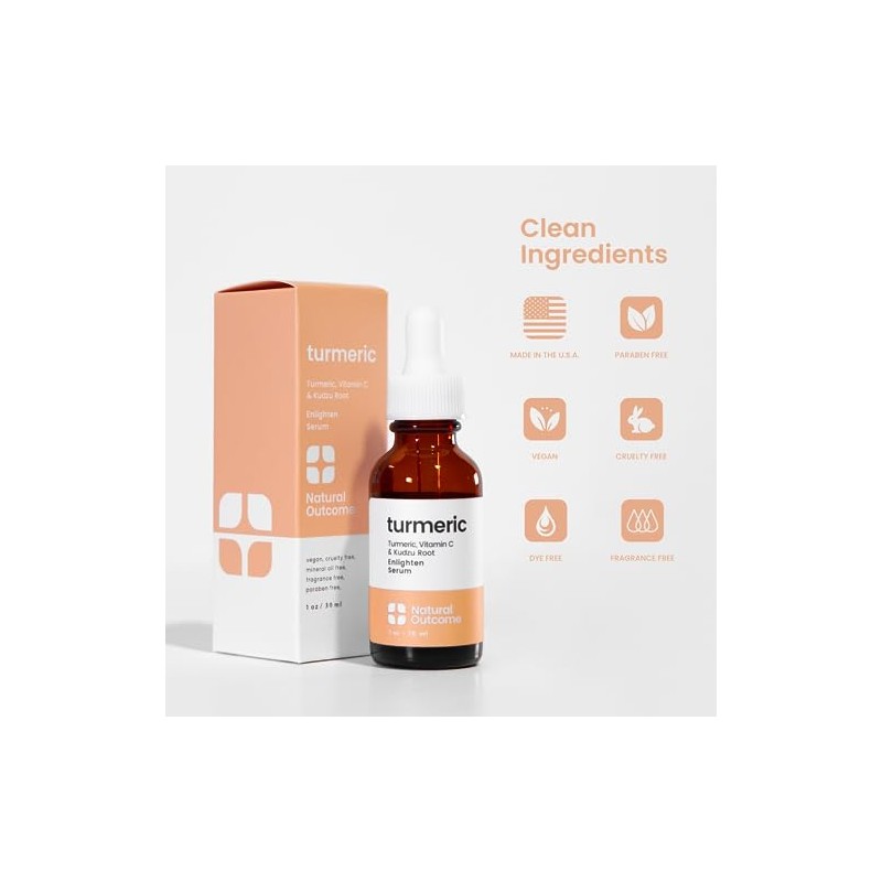 Natural Outcome Turmeric Face Serum - 30 ml