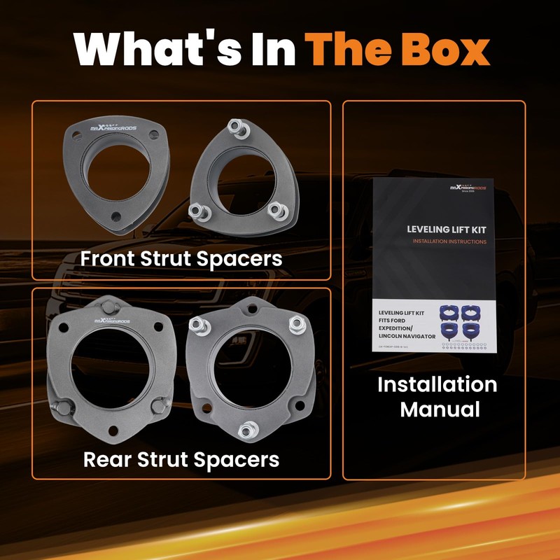 Waverspeed 3.5" Front & 2.5" Rear Leveling Lift Kit for