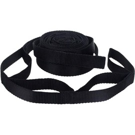 Hammock Tree Straps Set 2000+ LBS Heavy Duty 40 Loops (Black)