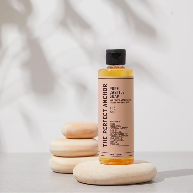 The Perfect Anchor Rose 236ml Face Cleansing Body Soap