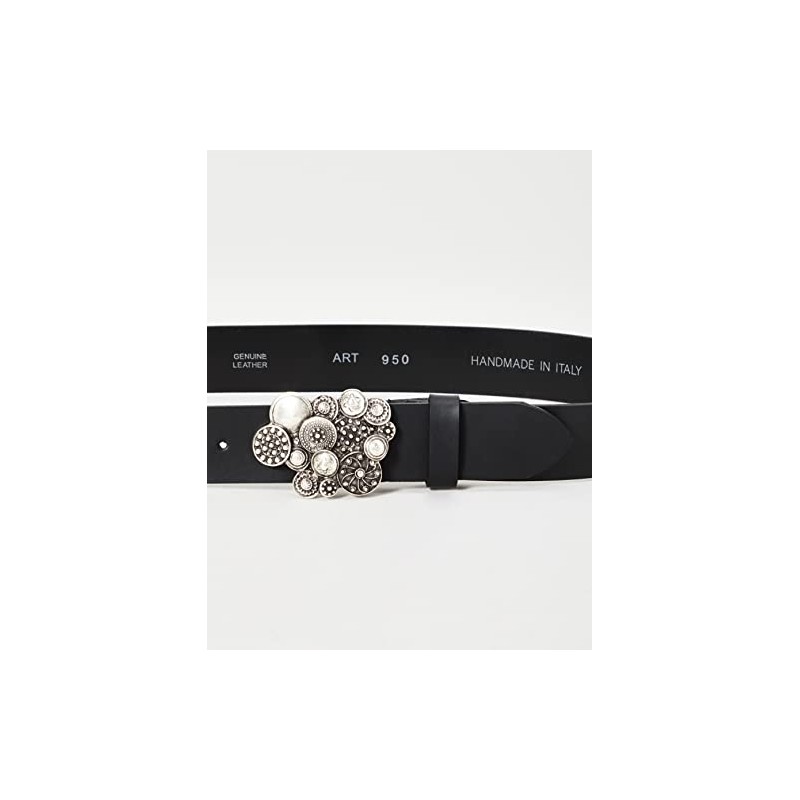 MGM Women's Coin Belt (Coin) - Black (Black 01), size: