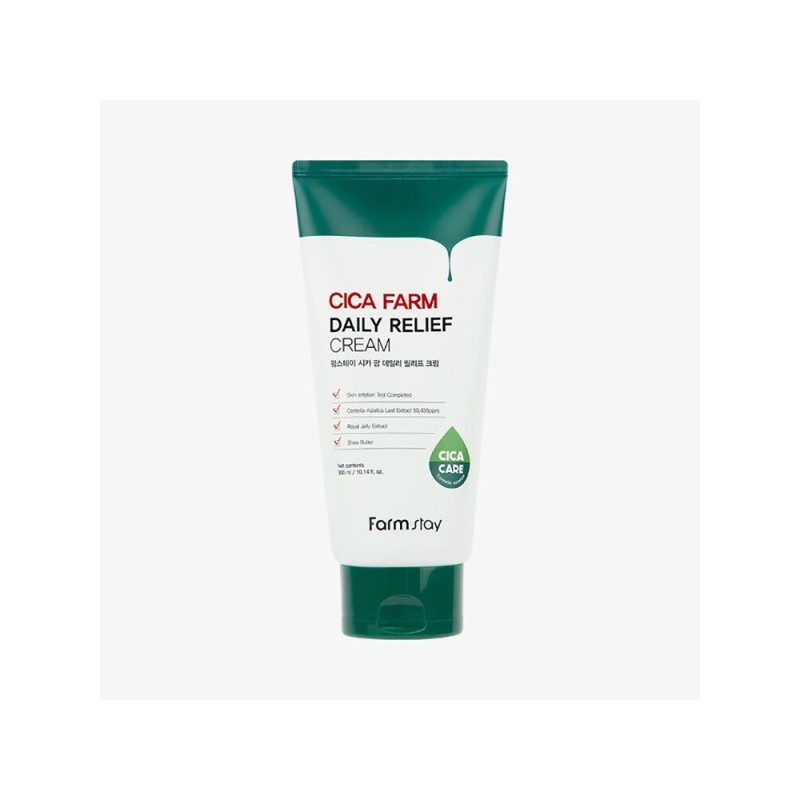 Farmstay Cica Palm Daily Relief Cream 300ml / 팜스테이 시카