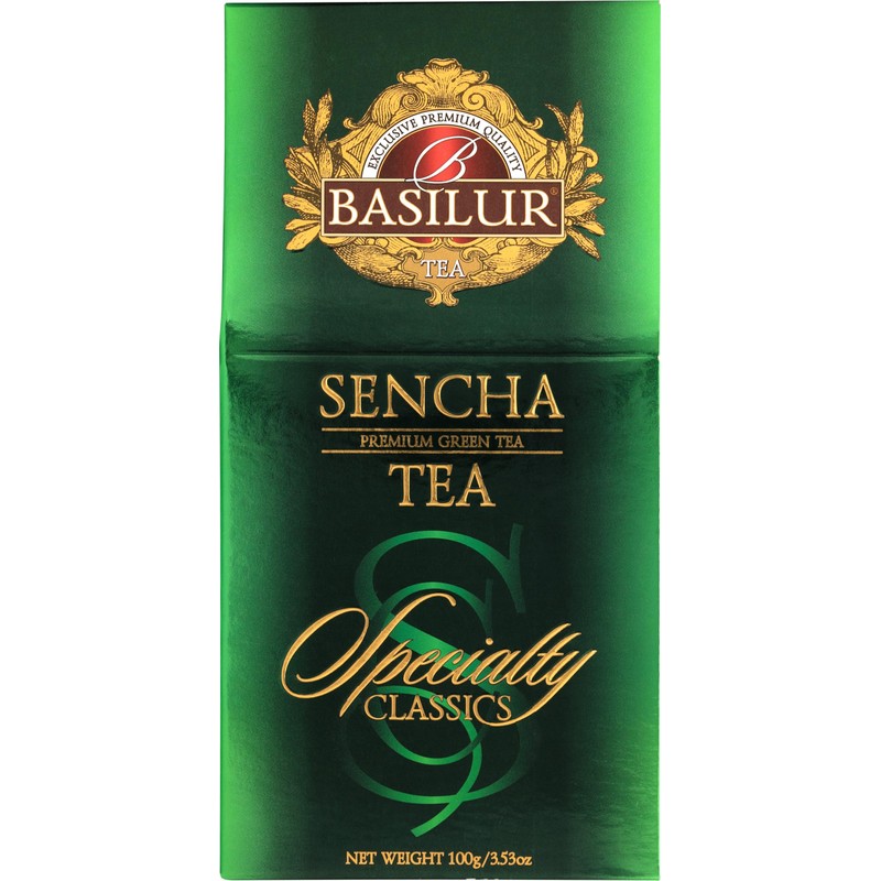 Basilur Sencha Tea - 100g Loose Leaf Ceylon Green Tea