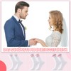 Utensilsto 3 Pairs of Bride Socks Groom Socks Funny Wedding