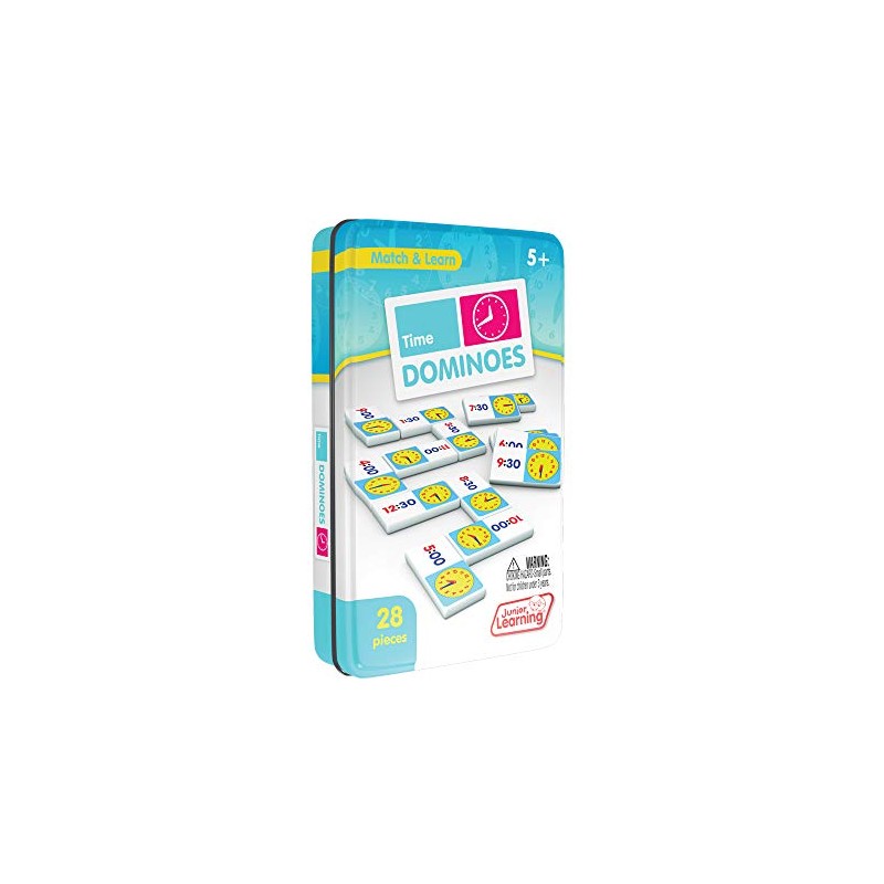 Junior Learning JL486 Time Dominoes pequeño