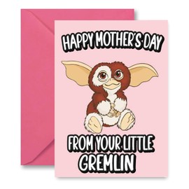 Cheeky Chops Mother's Day Card Birthday Mum Mother Gizmo Gremlin M118