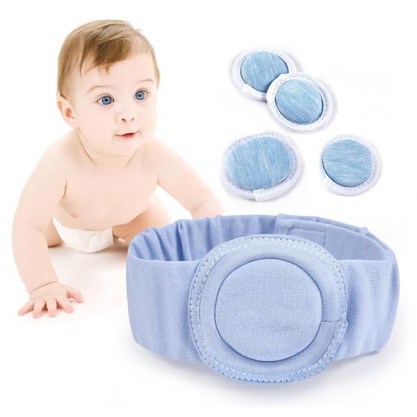 GRLEAYIE Baby Belly Button Band, Infant Umbilical Hernia Belt Wrap