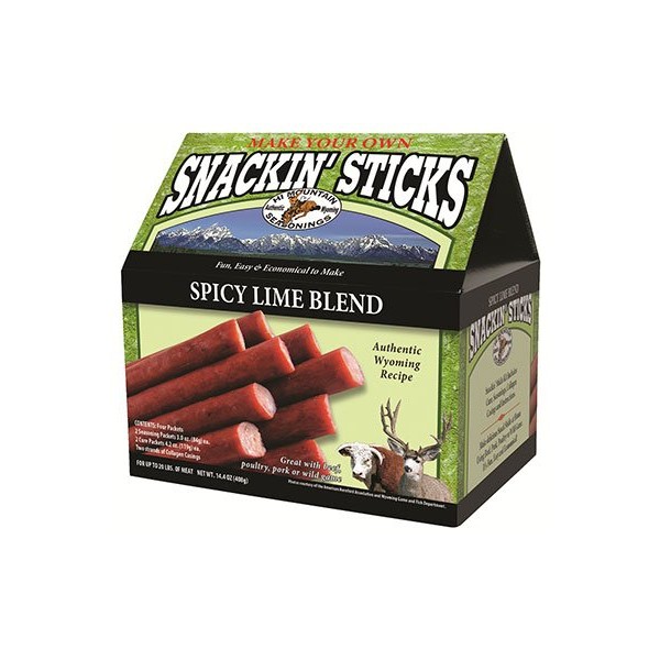 Hi Mountain Snackin' Sticks Seasoning Spicy Lime Snackin' Sticks 264