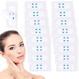 ANCIRS ANCIRS 40 pcs Face Tape Lifting Invisible, Instant Neck Lift Tape, Facelift Tape for Lifting Sagging Skin, Instantly Neck Tape Lifting for Double Chin and Eye Wrinkles