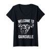 Damen Willkommen in Gainsville mit Jacked Guy Doing Trizeps T-Shirt