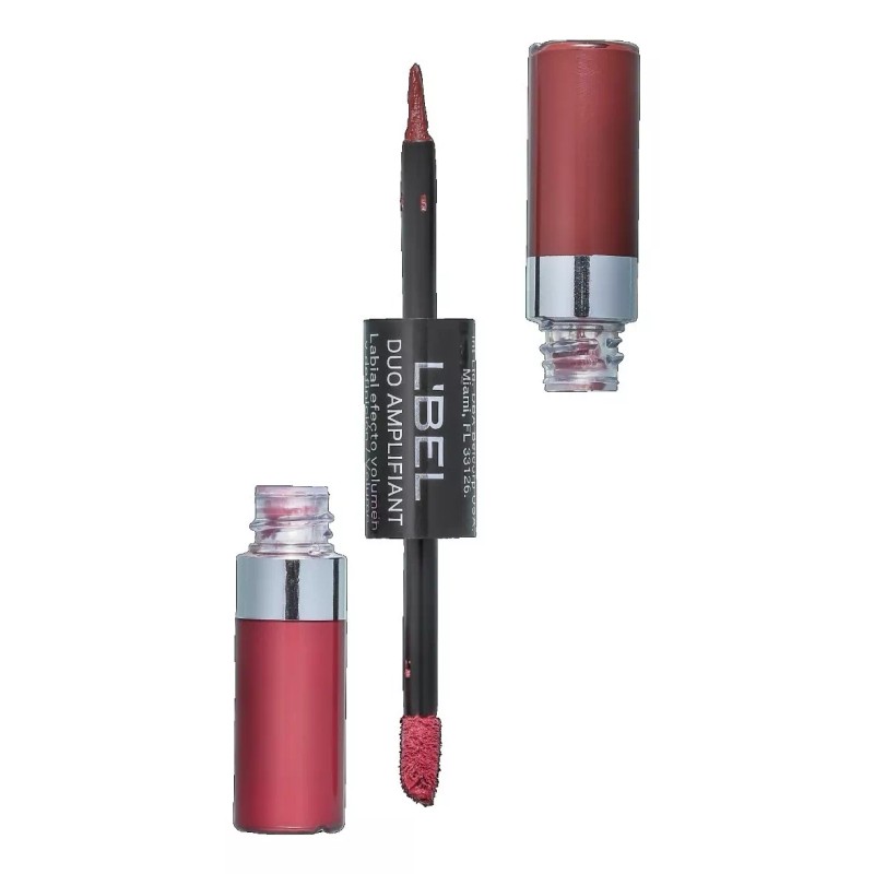 L'Bel Labial L'Bel Dúo Amplifiant color rose terracota mate