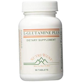 Nutri-West - L-GLUTAMINE PLUS -90 Tabs                                                                                                                