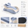 Memory Foam Prone Reading Pillow for Bed – Multi-Position Support