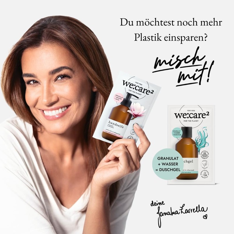 we:care² 2 x Shower Gel 250 ml Aqua/Marine - Sustainable
