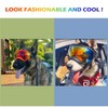 Dog Sunglasses with Adjustable Strap, UV Protection, Winproof Puppy Sunglasses,