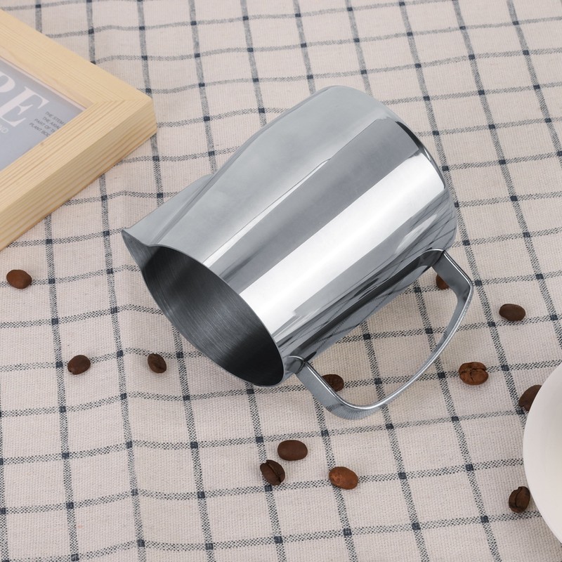 400ml Stainless Steel Foamer Cappuccino Milk Jug Milk Frothing Jug