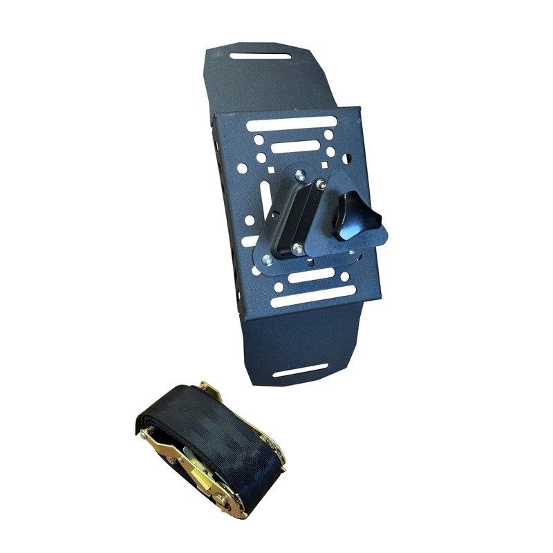 Overland Axis Universal Quick Release Spare Tire Mount Bracket with