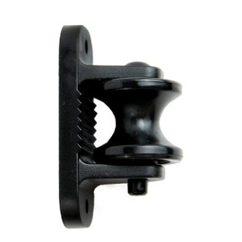 Zareba Black Plastic Roller Insulator for Wood Posts – 10 Pack