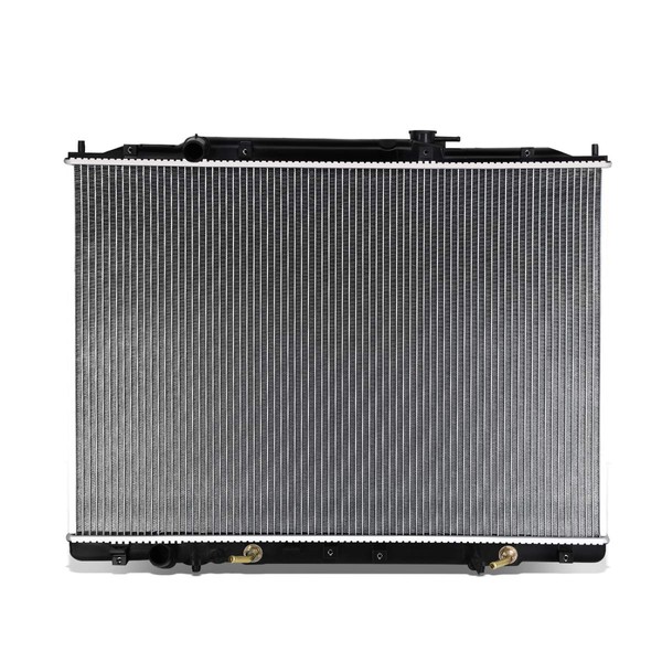 DNA Motoring OEM-RA-13065 OE Style Bolt-On Aluminum Core Radiator Compatible With 09-15 Pilot / 09-14 Ridgeline AT,30-1/4" W X 21-5/8" H X 1" D,1-5/16" Inlet / 1-5/16" Outlet