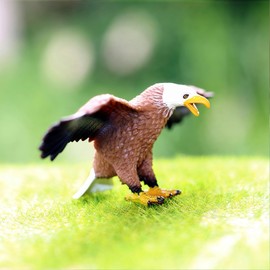 Gemini&Genius Falcon, Eagle, Owl Birds Animals Action Figure Toys for Kids(3Pcs)