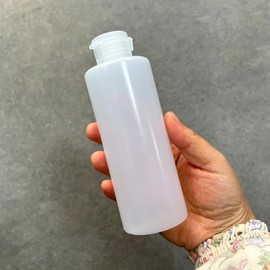 200ml Large Capacity One-Touch Opaque PE Bottle Empty Bottle 6ea