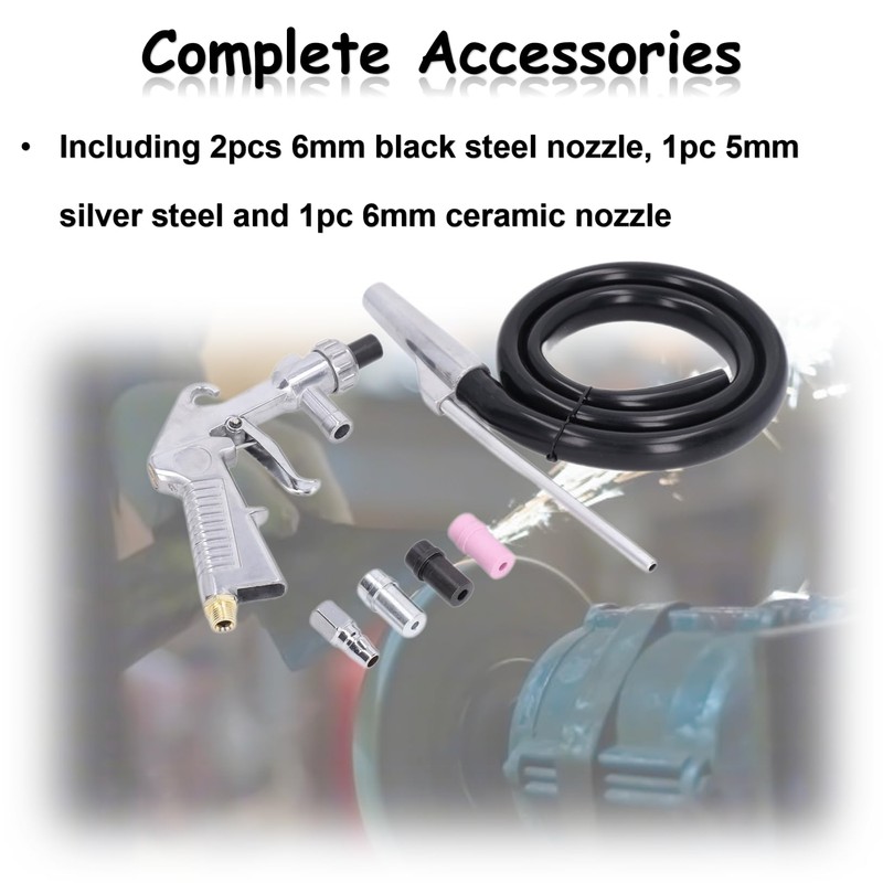 Sand Blasting Kit Sand Blaster Pneumatic Sand Blasting Gun Set