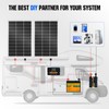 ECO-WORTHY 2pcs 100 Watt Solar Panels Monocrystalline Solar Panel for