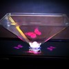 CoCreators 360 Virtual Reality Mini 3D Holographic Projection Pyramid with