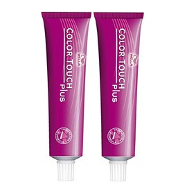 WELLA Professionals Colour Touch Plus 66/03 Dark Blonde Intensive Natural Gold 60 ml Pack of 2