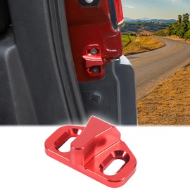 Car Tailgate Lock Buckle Replacement Compatible with Toyota FJ Cruiser 2007-2021 Tailgate Latch Stop Bumper Tailgate Door Lock Outer Buckle Striker Limiting Stopper Cushion Reduces Sinking Accessories