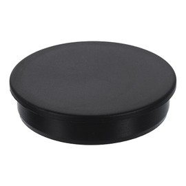 uxcell Silicone Hole Plug, Waterproof Round Rubber Stoppers Bottle Seal Plugs Tube Pipe End Caps for 72mm/2.83" Hole for Bathtub Bottle, Black