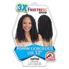 FREE TRESS Crochet Braids 3X Poppin' Gorgeous Loc 12" (GREY)