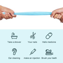 Mikiuly Cat Bathing Bag, Cat Care Washing Mesh, Cat Bath Bag for Bathing, Cat Shower Net Bag, Anti-Biting Anti-Scratch Multifunctional for Bathing, Nail Trimming, Pet Examination