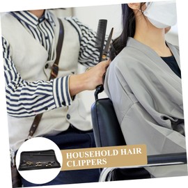 Baluue 2pcs Set Barber Scissors Set Barber Shears Tools for Scissors Thinning Shears for Hair Cutting Steel