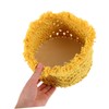 CAXUSD Nordic Style Cotton Rope Basket Versatile Storage for Cosmetics