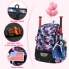 Softball Bag,Softball Bat Bag For Youth Adults,Baseball Bag with Fence