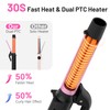 Travel Curling Iron 1 Inch,Small Curling Iron for Short Hair,Dual