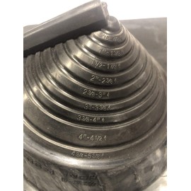Residential Retrofit Pipe Flashing (Shingle Roof) Electrical Mast Flashing 1/4" - 5 3/8"