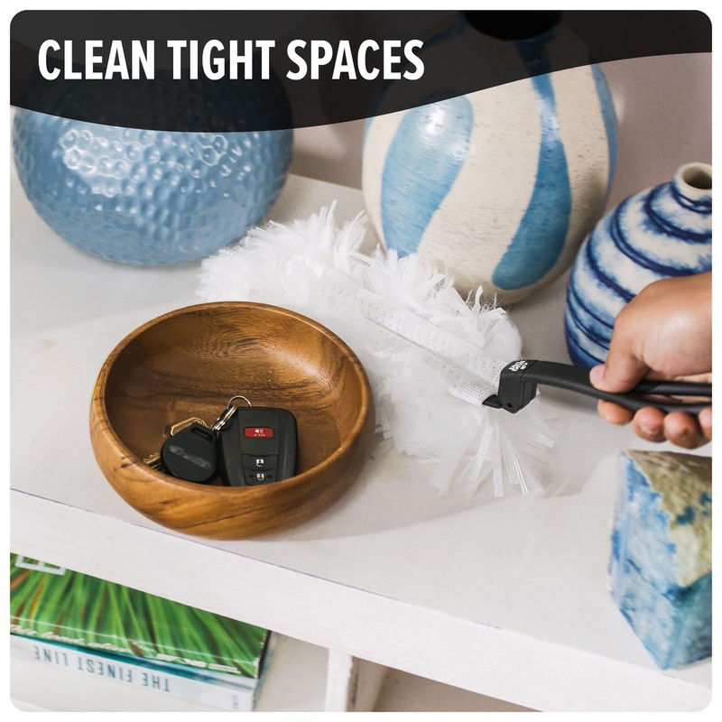 Dirt Devil Handheld Duster, Hand Duster for Multi-Surface Cleaning, Includes