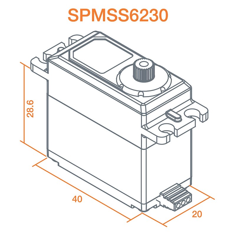 Spektrum S6230 Digital Surface Servo