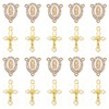 Jiali Q 60pcs Rosary Making Kit, Gold Tone Religious Jewelry