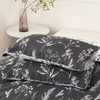 Jemiipee Bed Linen 135 x 200 cm White Anthracite Bed