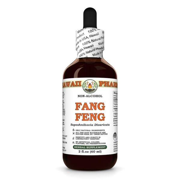 Fang Feng (Saposhnikovia Divaricata) Dry Root Glycerite, Made in Hawaii,