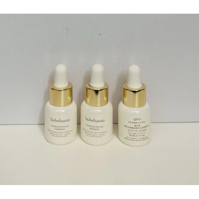 Sulwhasoo Concentrated Ginseng Brightening Spot Ampoule 5g x 3pcs Anti