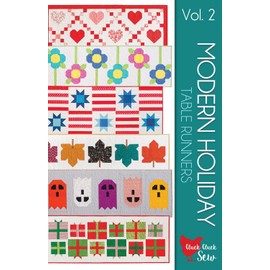 Cluck Cluck Sew Modern Holiday Table Runners Volume 2 Pattern, None