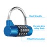 PATIKIL Combination Padlock, 4 Digit Gym Locker Lock Zinc Alloy