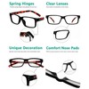 Eyekepper Vintage Reading Glasses for Men - 5 Pack Spring